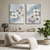 Composição com 2 Quadros Decorativos - Fading into bloom No. 2 + No. 1 - comprar online