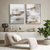 Composição com 2 Quadros Decorativos - Acrylic Grey No. 01 + 02 - loja online