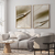 Composição com 2 Quadros Decorativos - Pouring No. 01 + 02 - Art Tonial - Quadros Decorativos