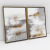 Composição com 2 Quadros Decorativos - Acrylic Grey No. 01 + 02 - loja online