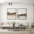 Composição com 2 Quadros Decorativos - Black rock No. 01 + 03