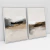 Composição com 2 Quadros Decorativos - Black rock No. 01 + 03 - Art Tonial - Quadros Decorativos