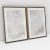 Composição com 2 Quadros Decorativos - Bound by light No. 1 + No. 2 - loja online