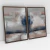 Composição com 2 Quadros Decorativos - Capable No. 01 + 02 - Art Tonial - Quadros Decorativos