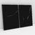 Composição com 2 Quadros Decorativos - Dark gold abstract set No. 01 + No. 02 - comprar online