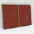 Composição com 2 Quadros Decorativos - Earth and gold abstract set No. 01 + No. 02 - loja online