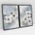 Composição com 2 Quadros Decorativos - Fading into bloom No. 2 + No. 1 - comprar online