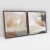 Composição com 2 Quadros Decorativos - Fondness 01 + 03 - Quadrado