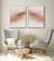 Composição com 2 Quadros Decorativos - Found my mind abstract set No. 01 + No. 02 - loja online