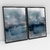 Composição com 2 Quadros Decorativos - Me alone No. 1 + No. 2 - comprar online
