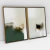 Composição com 2 Quadros Decorativos - Multiple choices No. 01 + 04