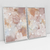 Composição com 2 Quadros Decorativos - Petals of whispers No. 2 + No. 1 - Art Tonial - Quadros Decorativos