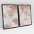 Composição com 2 Quadros Decorativos - Petals of whispers No. 2 + No. 1 - comprar online