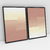 Composição com 2 Quadros Decorativos - Screens - Soft pink gradient No. 1 + No. 2 - comprar online