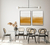 Composição com 2 Quadros Decorativos - Soft Ember No. 1 + No. 2 - loja online