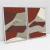 Composição com 2 Quadros Decorativos - Tight earth abstract set No. 01 + No. 02 - loja online