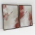 Composição com 2 Quadros Decorativos - Till that day abstract set No. 01 + No. 02
