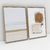 Composição com 2 Quadros Decorativos - Window + Tonight - comprar online