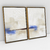 Composição com 2 Quadros Decorativos - Zusammen No. 01 + 02 - loja online