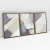 Composição com 3 Quadros Decorativos - Canduras do Deserto 08 + Settled + Canduras do Deserto 09 - loja online