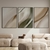 Composição com 3 Quadros Decorativos - In the middle of something No. 06 + 09 + 07