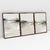 Composição com 3 Quadros Decorativos - Neutral Acrylic No. 04 + 02 + 03 - Art Tonial - Quadros Decorativos