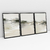 Composição com 3 Quadros Decorativos - Neutral Acrylic No. 04 + 02 + 03 na internet