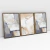 Composição com 3 Quadros Decorativos - Settled + Settled 03 + Settled - loja online