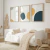 Composição com 3 Quadros Decorativos - Shapes & Shapes No. 04 + 03 + 02