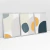 Composição com 3 Quadros Decorativos - Shapes & Shapes No. 04 + 03 + 02 - Art Tonial - Quadros Decorativos