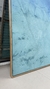 (DISPONÍVEL) Pintura sobre tela (feita à mão) - Crystal Clear Water 145x145 cm - loja online