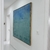 (DISPONÍVEL) Pintura sobre tela (feita à mão) - Crystal Clear Water 145x145 cm