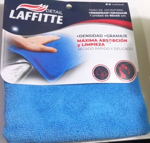 Paño De Microfibra Laffitte 40x60 Auto/moto