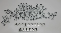 Cuentas Plasticas Decoradas x25Grs