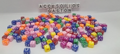 Cuentas Cuadradas Caritas Surtidas x25Grs