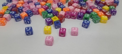 Cuentas Cuadradas Caritas Surtidas x25Grs - comprar online