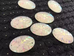 Gema Acrílica 20x30 Plata Tornasol X 200Piezas en internet