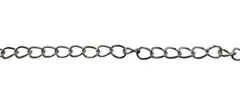 Cadena de hierro x5Metros. Niquelado - comprar online