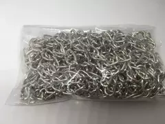 Cadena de hierro niquelado X5 Metros en internet