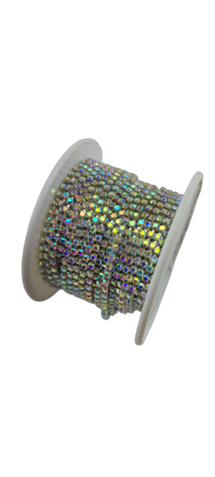 Strass vidrio tornasol continuo 1.5 mm x 10 yardas
