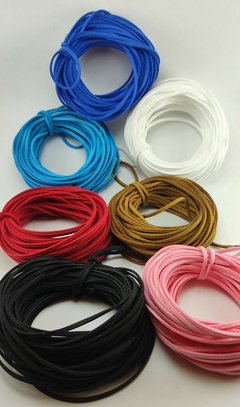Gamuza 3 mm x 10metros. Color a elección.