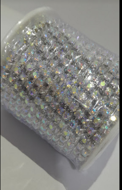 Strass acrilico 3.5mm continuo plata boreal - comprar online