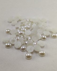 Media perla blanca 10 mm x 170 piezas.