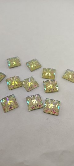 Piedras para coser 14x14 mm x 100 piezas.