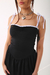 D595 Vestido combinado microfibra - mansion