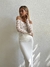 R1151 Top Strapless manga larga encaje en internet