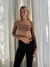 R1138 Top Corto manga larga Soft - comprar online