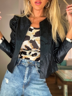 Imagen de Jacket• LISSI metalizada black•