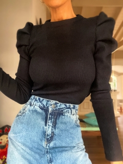 Sweater• EMILY black• - comprar online