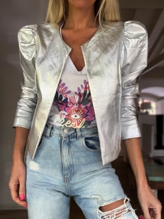 Jacket• LISSI metal plata• en internet